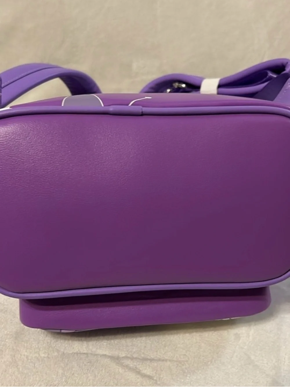 Loungefly Purple Wall Epcot Geometric Mini Backpack